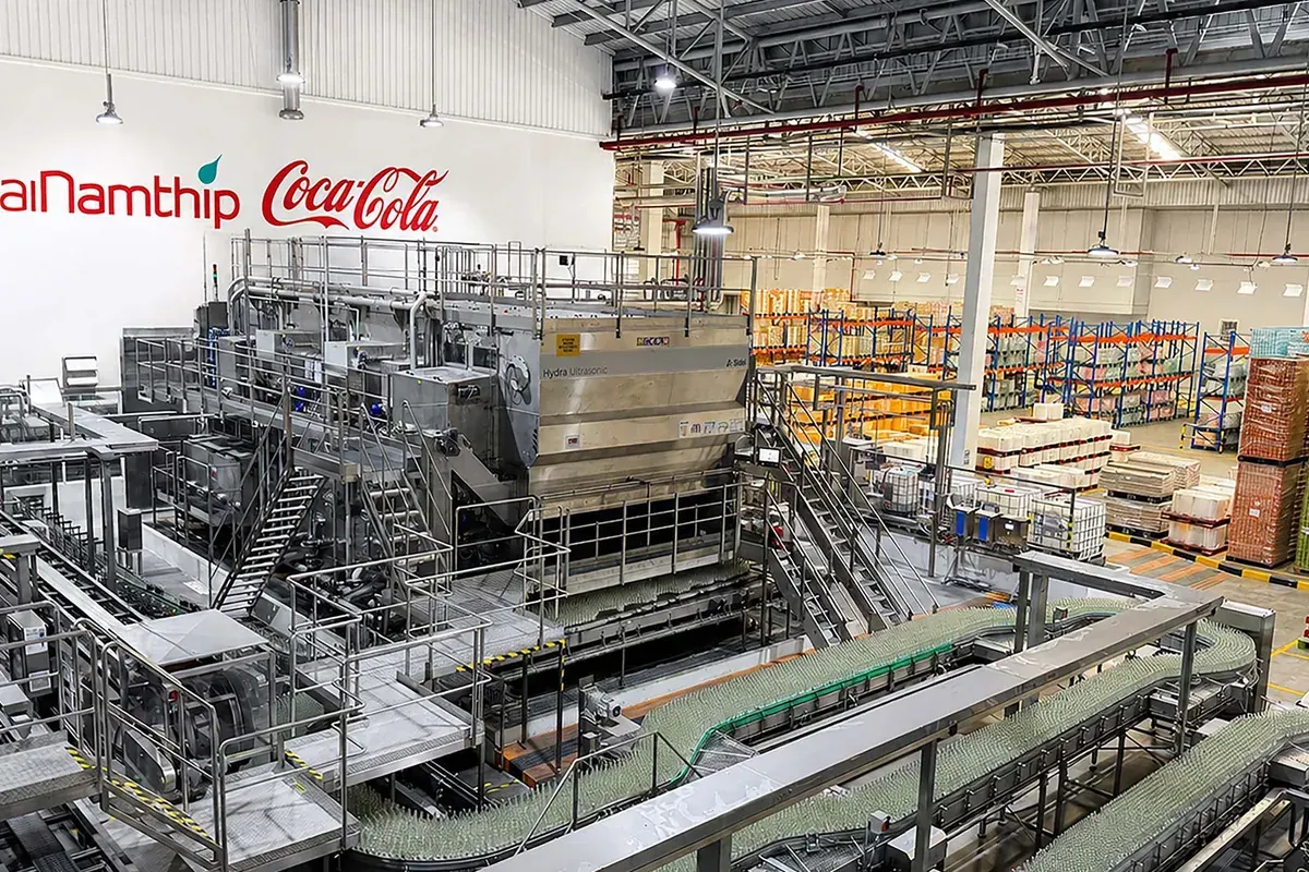Sidel installs bottle washer for Thailand Coca-Cola bottling plant